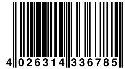 4 026314 336785