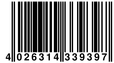 4 026314 339397