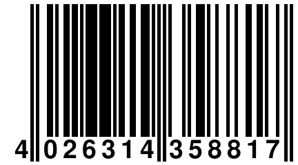 4 026314 358817