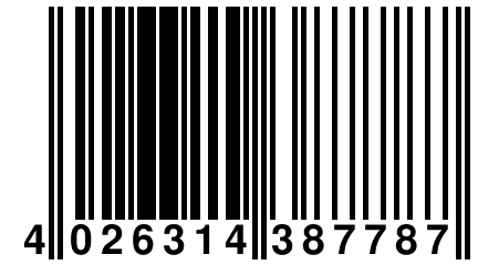 4 026314 387787