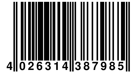 4 026314 387985