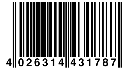 4 026314 431787