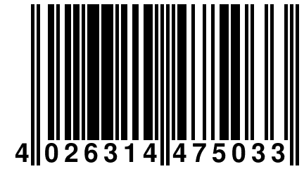 4 026314 475033