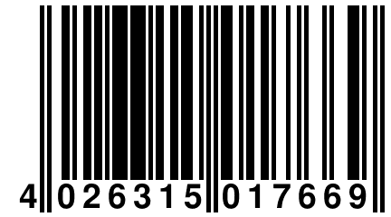 4 026315 017669