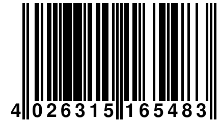 4 026315 165483