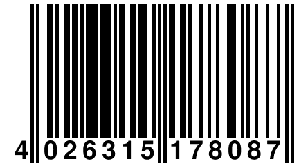 4 026315 178087