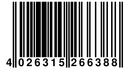 4 026315 266388