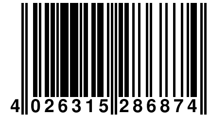 4 026315 286874