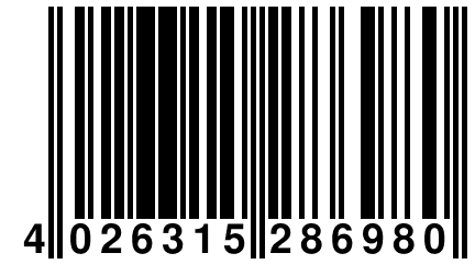 4 026315 286980