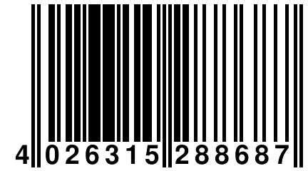 4 026315 288687