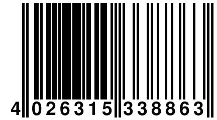 4 026315 338863