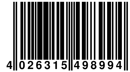 4 026315 498994