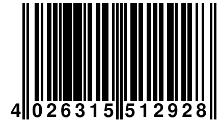 4 026315 512928