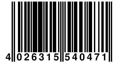 4 026315 540471