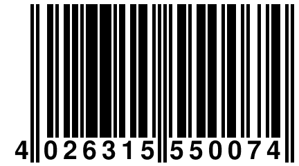 4 026315 550074