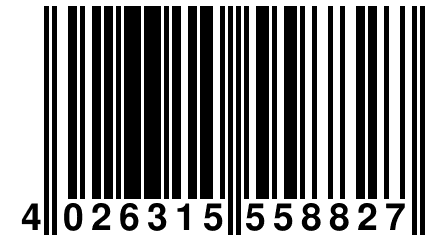 4 026315 558827