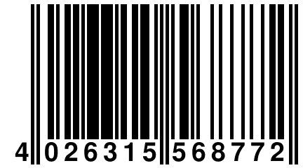 4 026315 568772