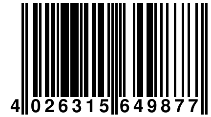 4 026315 649877