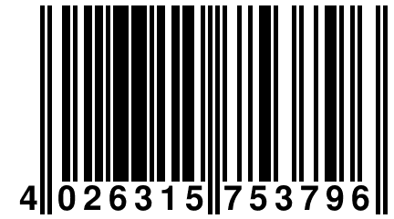 4 026315 753796