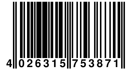 4 026315 753871