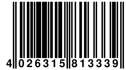 4 026315 813339