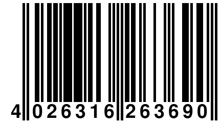 4 026316 263690