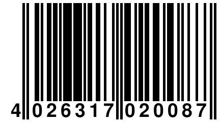 4 026317 020087