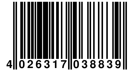 4 026317 038839