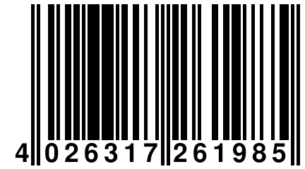 4 026317 261985