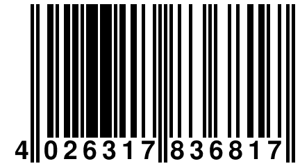 4 026317 836817