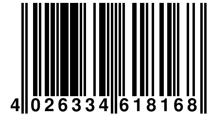 4 026334 618168