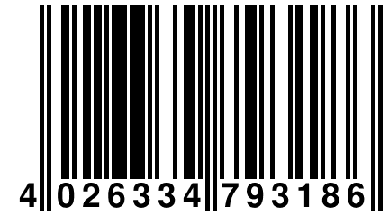 4 026334 793186