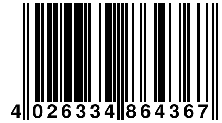 4 026334 864367