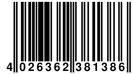 4 026362 381386