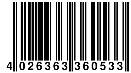 4 026363 360533