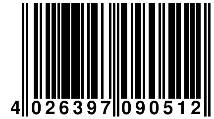 4 026397 090512