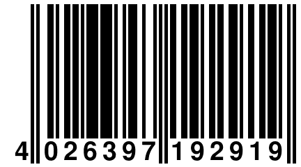 4 026397 192919