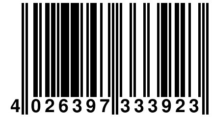 4 026397 333923