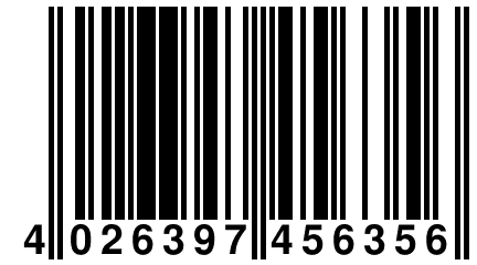 4 026397 456356