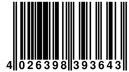 4 026398 393643