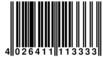 4 026411 113333