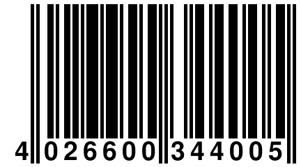 4 026600 344005