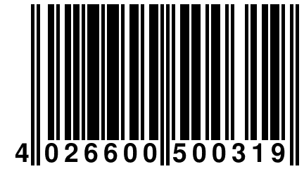 4 026600 500319