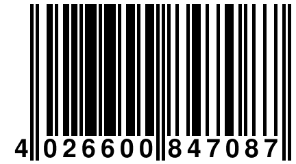 4 026600 847087