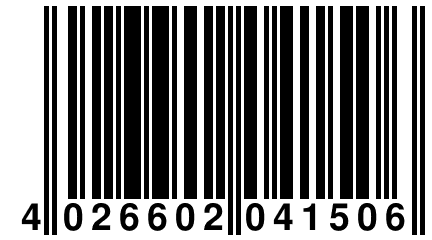 4 026602 041506