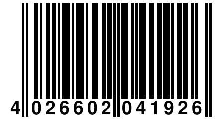 4 026602 041926