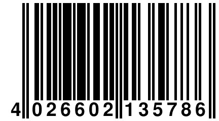 4 026602 135786