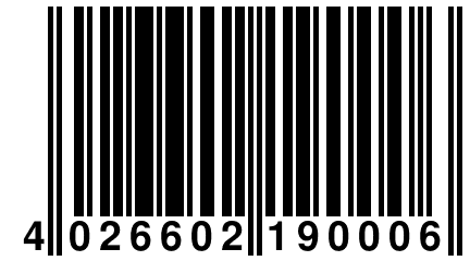 4 026602 190006