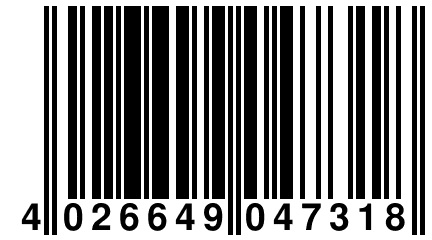 4 026649 047318