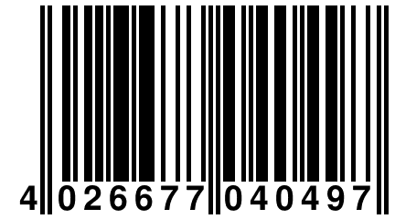 4 026677 040497